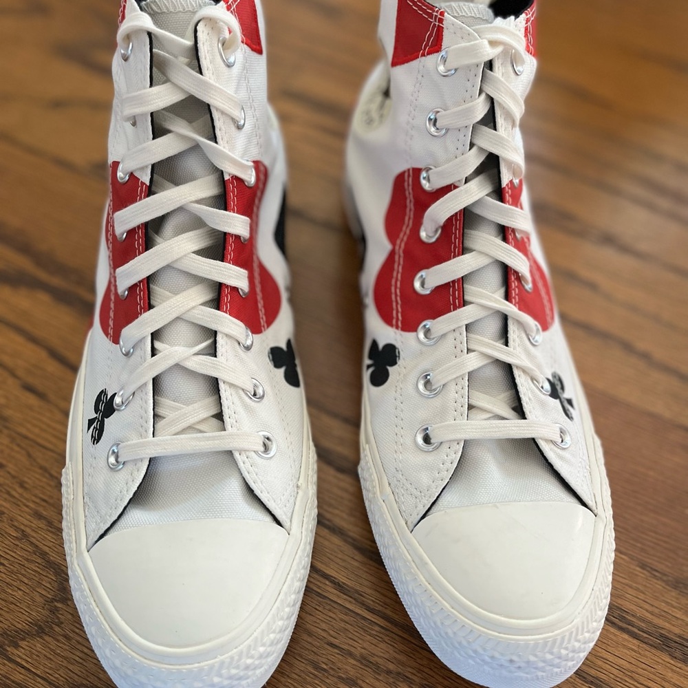 Converse Chuck Taylor High Top “Deck of Cards”